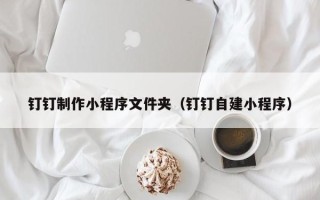 上海钉钉制作小程序文件夹（钉钉自建小程序）